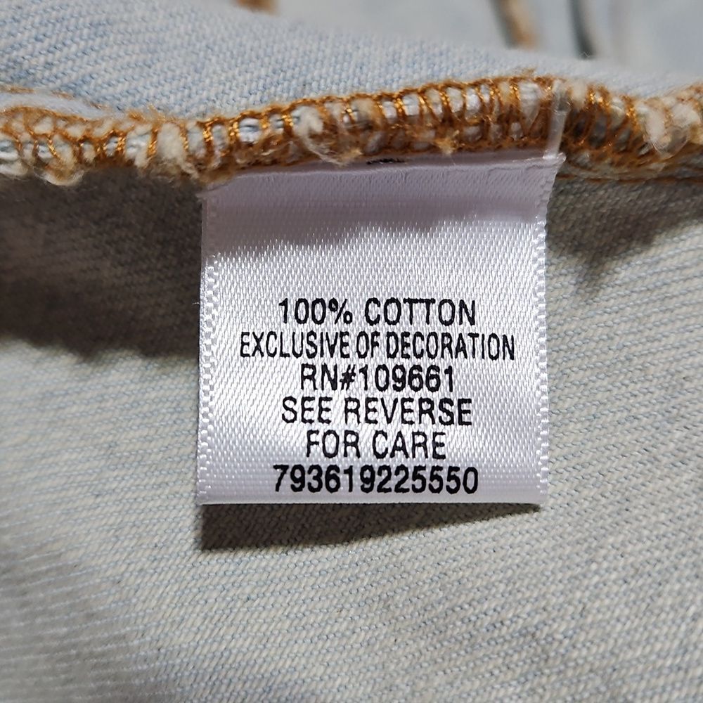 Candie's Denim Embrodered Bohemian Denim Jacket - Picture 12 of 13